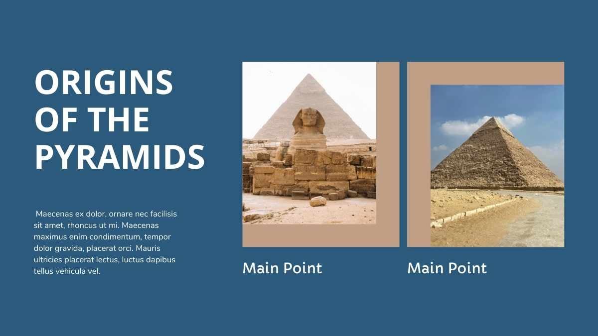 Simple Pyramids Of Egypt Slides - slide 5