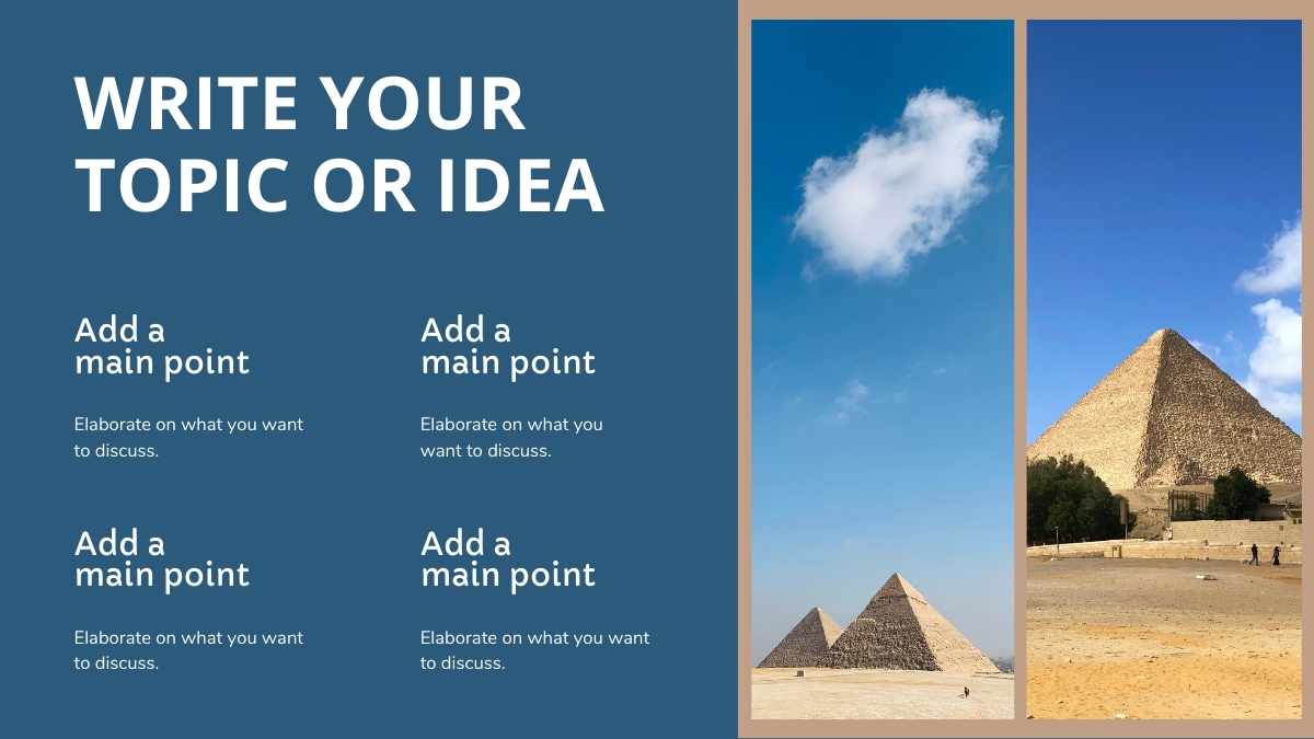 Simple Pyramids Of Egypt Slides - slide 7