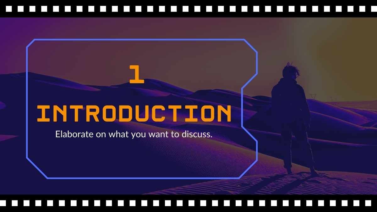 Simple Sci-fi Short Film Pitch Deck - slide 4