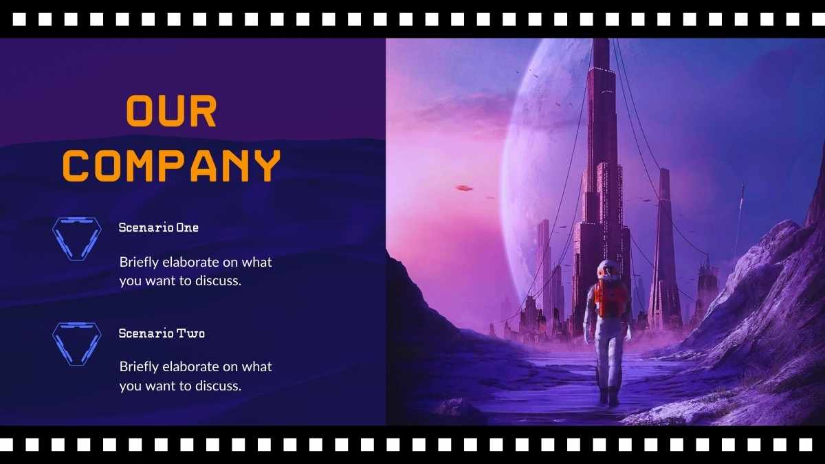 Simple Sci-fi Short Film Pitch Deck - slide 6