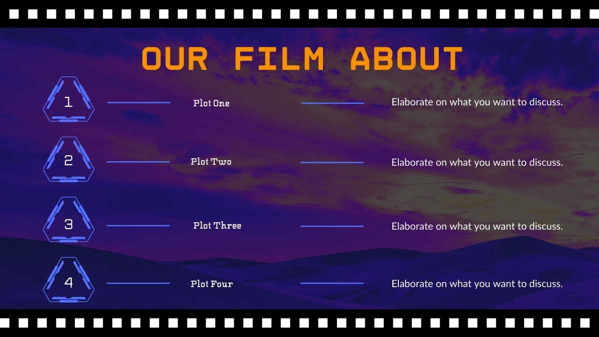 Apresentação Simples para Curta-Metragem de Ficção Científica - deslizar 9