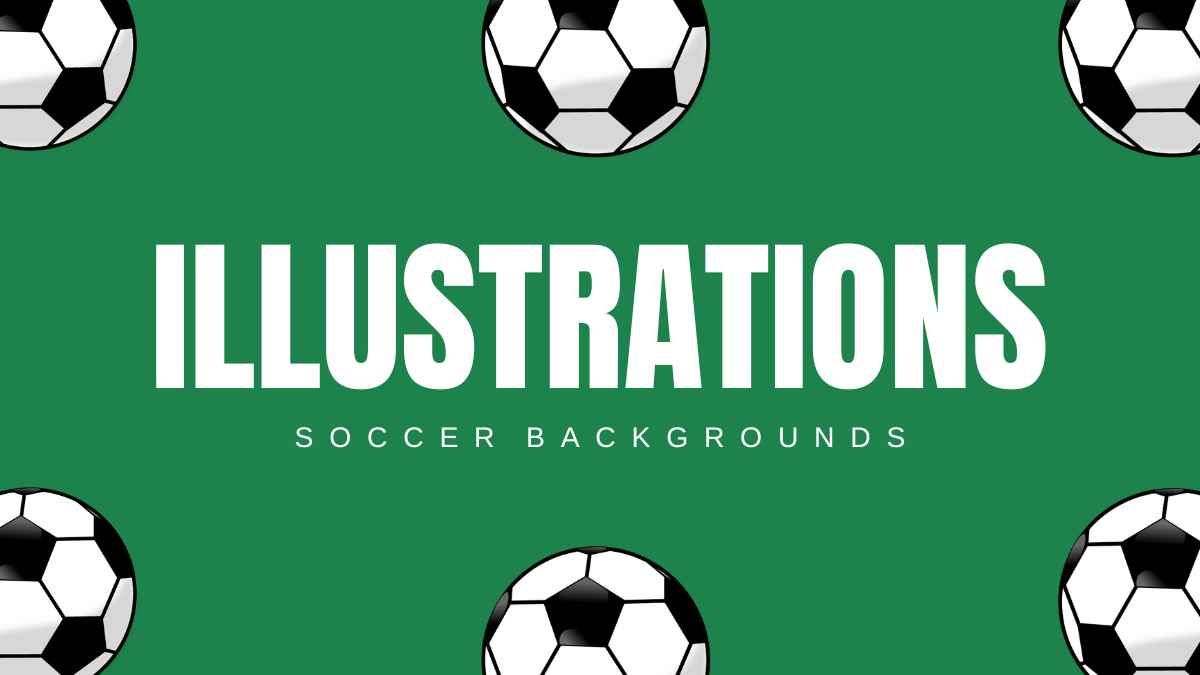 Simple Soccer Position Background - slide 2