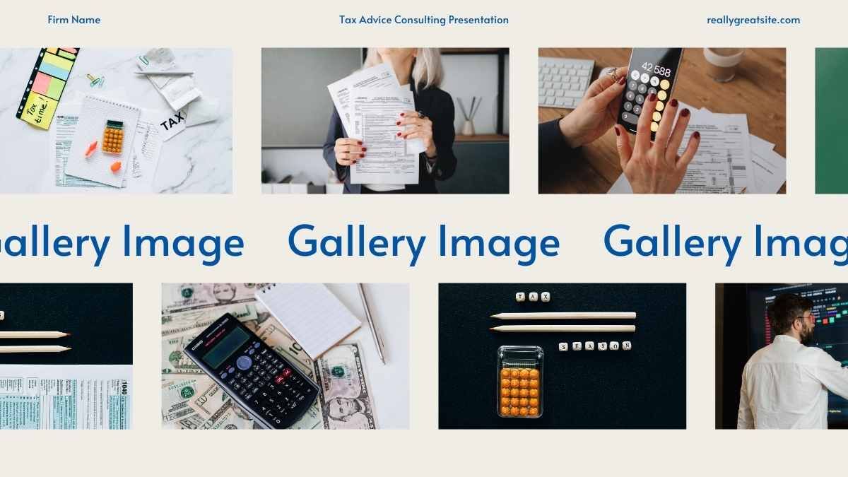 Simple Tax Advice Consulting Slides - diapositiva 12