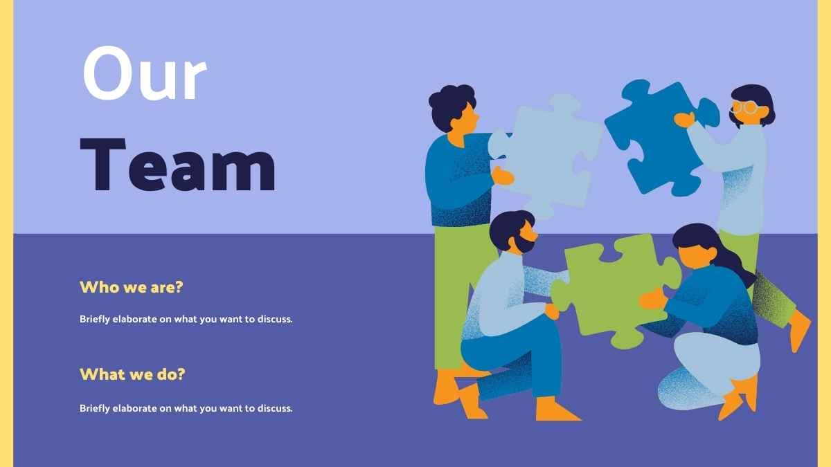 Simple Team Member Introduction Slides - slide 5