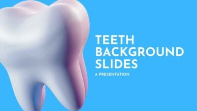 Simple Teeth Background Slides