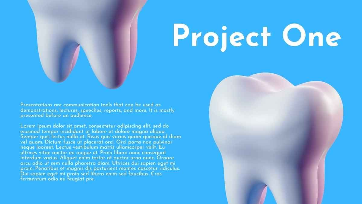 Simple Teeth Background Slides - diapositiva 13