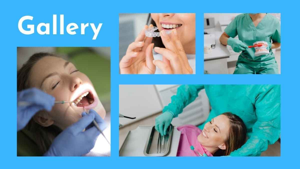 Simple Teeth Background Slides - slide 9