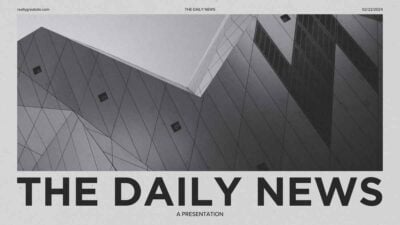 Simple The Daily News Gray Slides