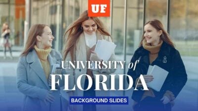 Simple University of Florida Background Slides