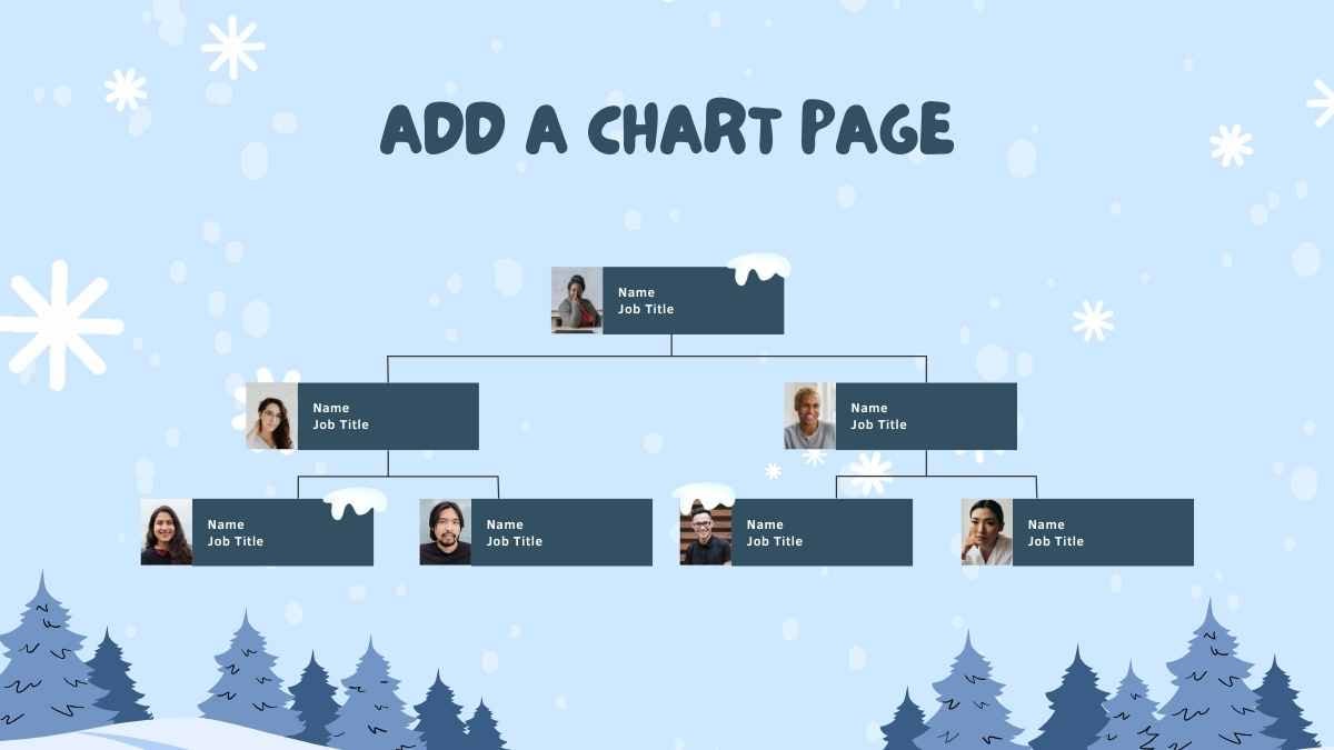 Slides com Fundo Nevado - deslizar 15