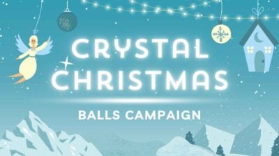 Slides Carnival Google Slides and PowerPoint Template Snowy Christmas Balls Campaign 1