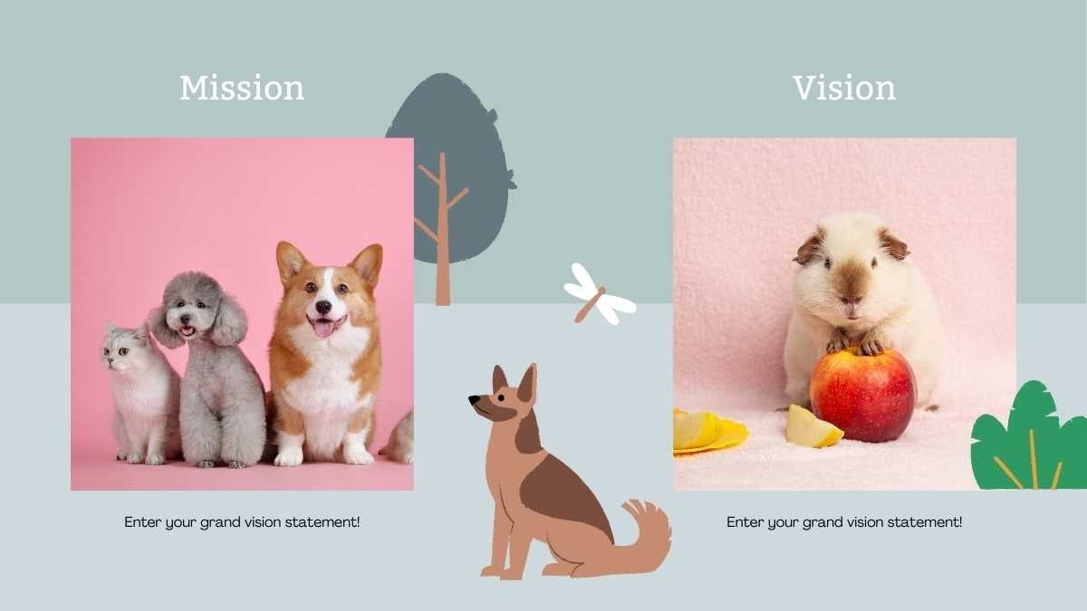 Slides Bonitos e Ilustrativos para Clínica Veterinária - deslizar 8