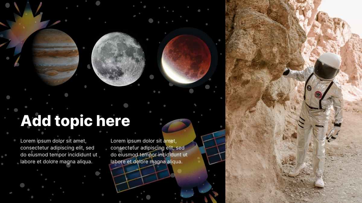 Space Illustrative Lesson Plan for High School Slides - slide 10