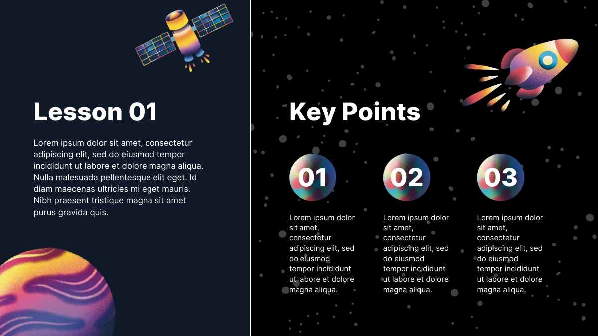 Space Illustrative Lesson Plan for High School Slides - slide 12