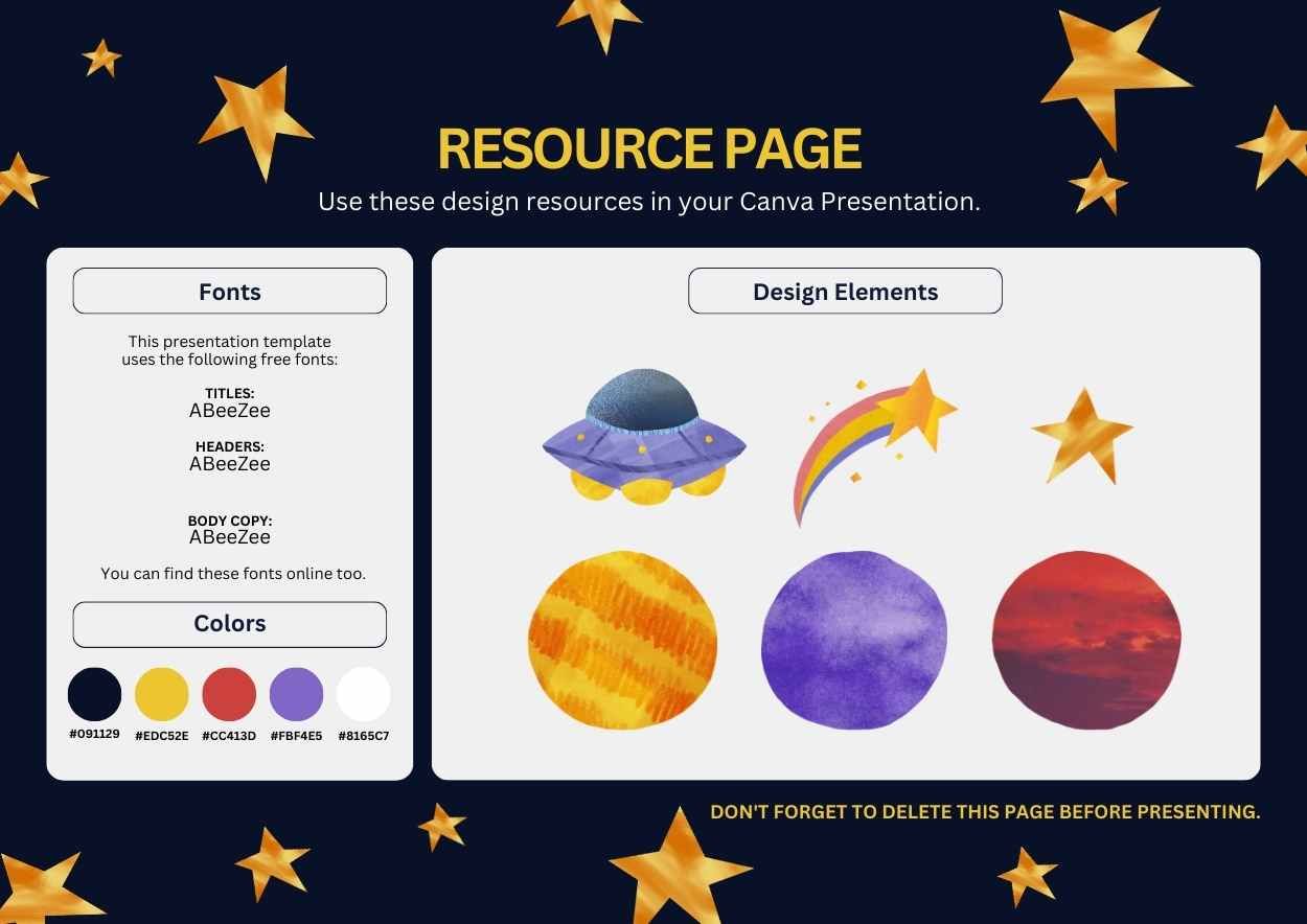 Space-themed Triple Venn Diagram - slide 2