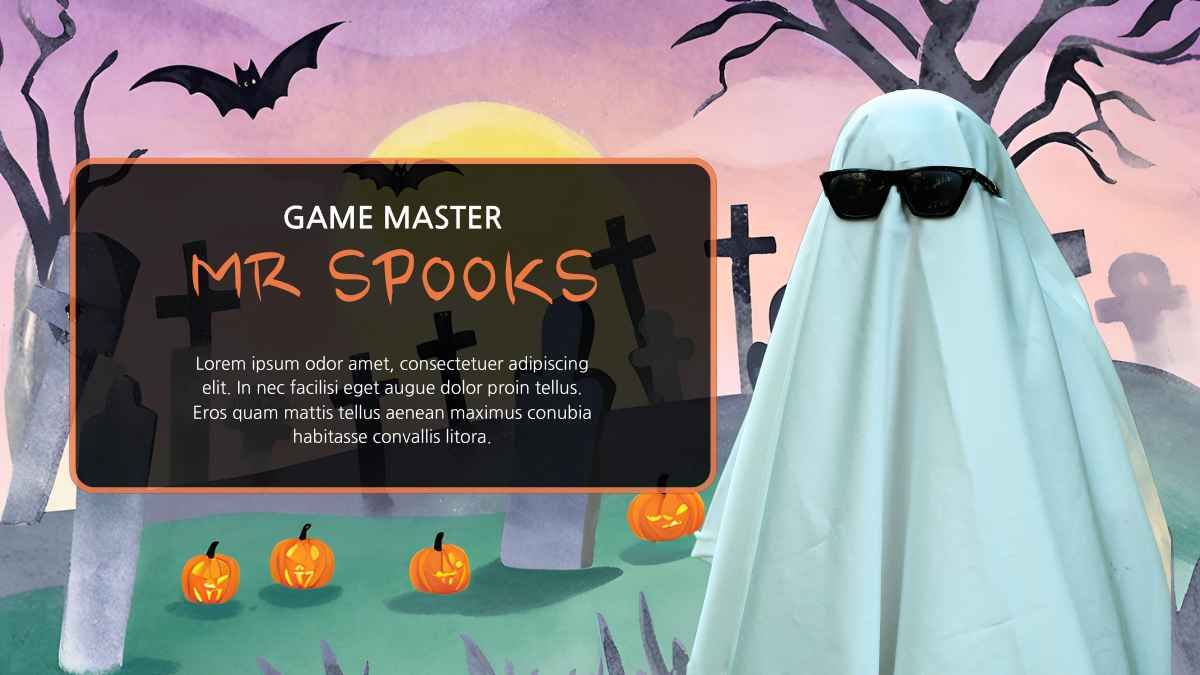 Spooky Halloween Game for School and Parties - slide 2