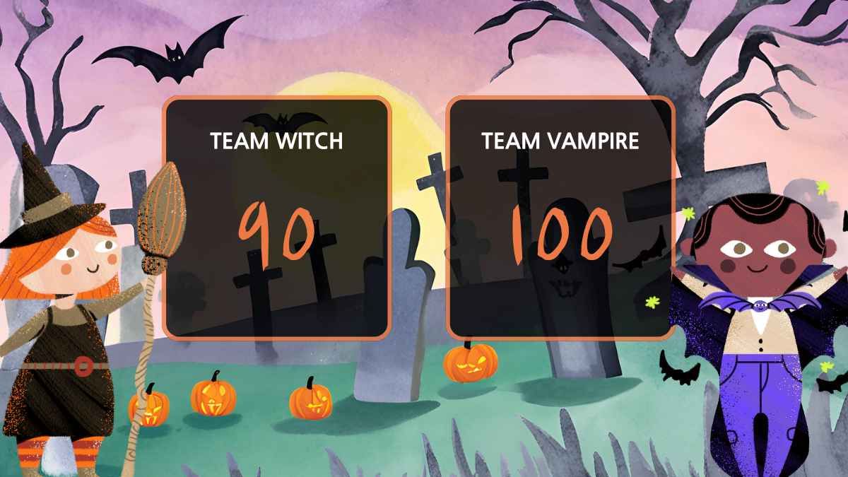 Spooky Halloween Game for School and Parties - slide 4