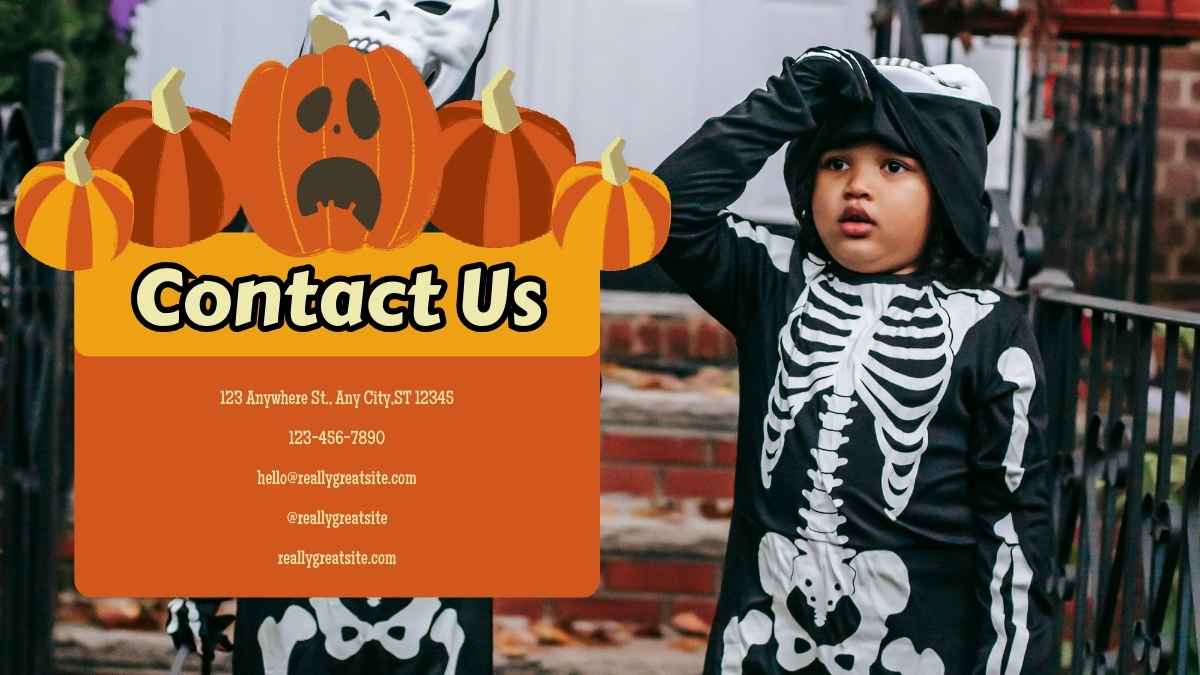 Spooky Halloween Party Social Media Strategy Slides - slide 14