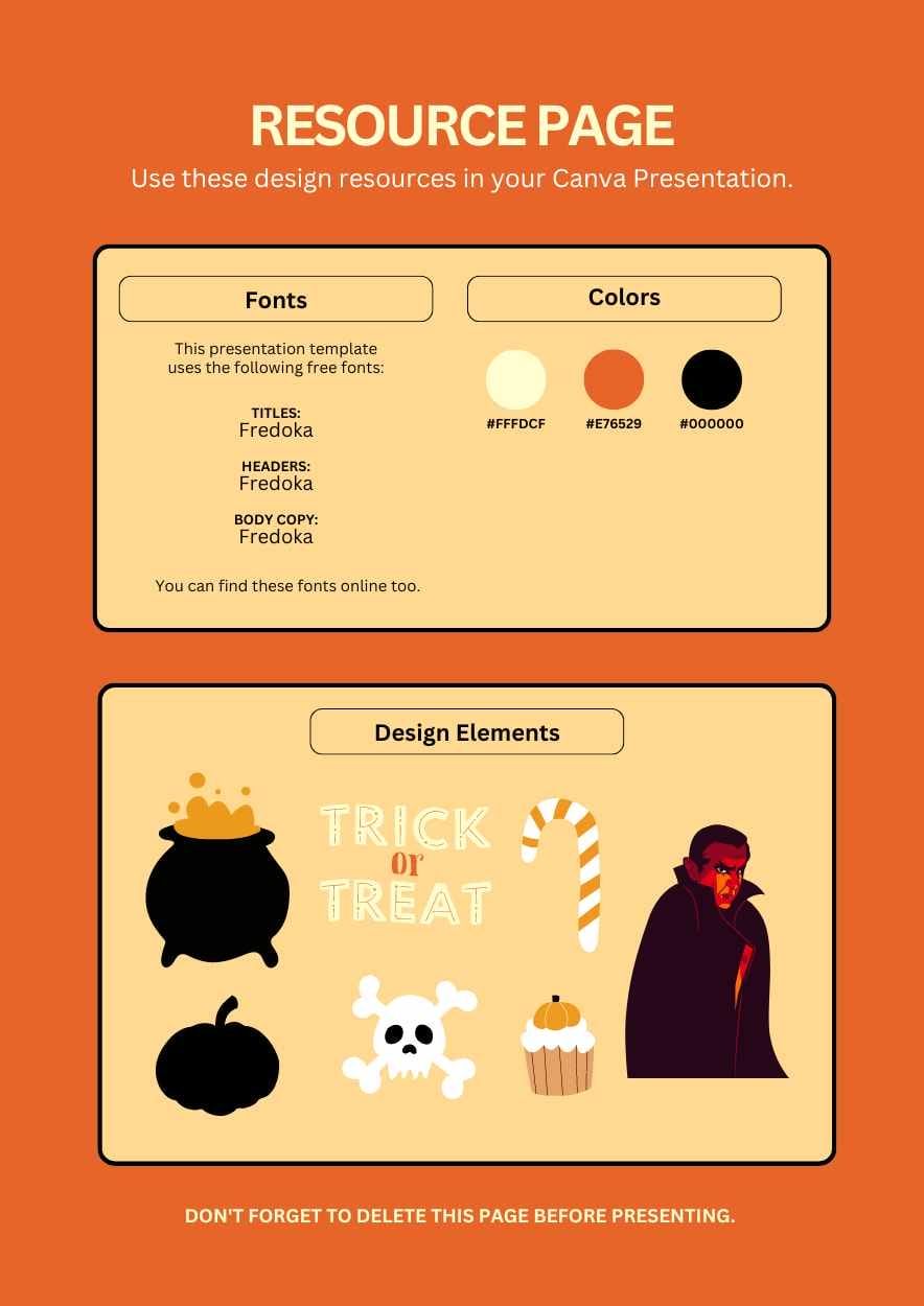 Spooky Trick or Treat Halloween Poster - slide 2