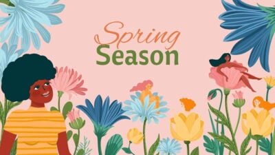 Spring Season Illustrative Slides