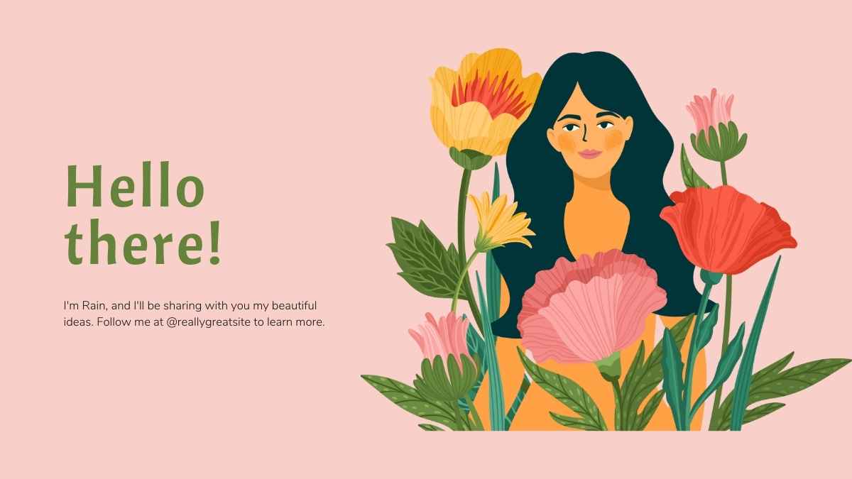 Plantillas Ilustrativas para la Temporada de Primavera - diapositiva 7