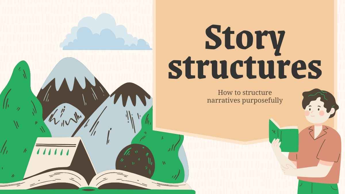 Story Structure English Lesson for Elementary - slide 1