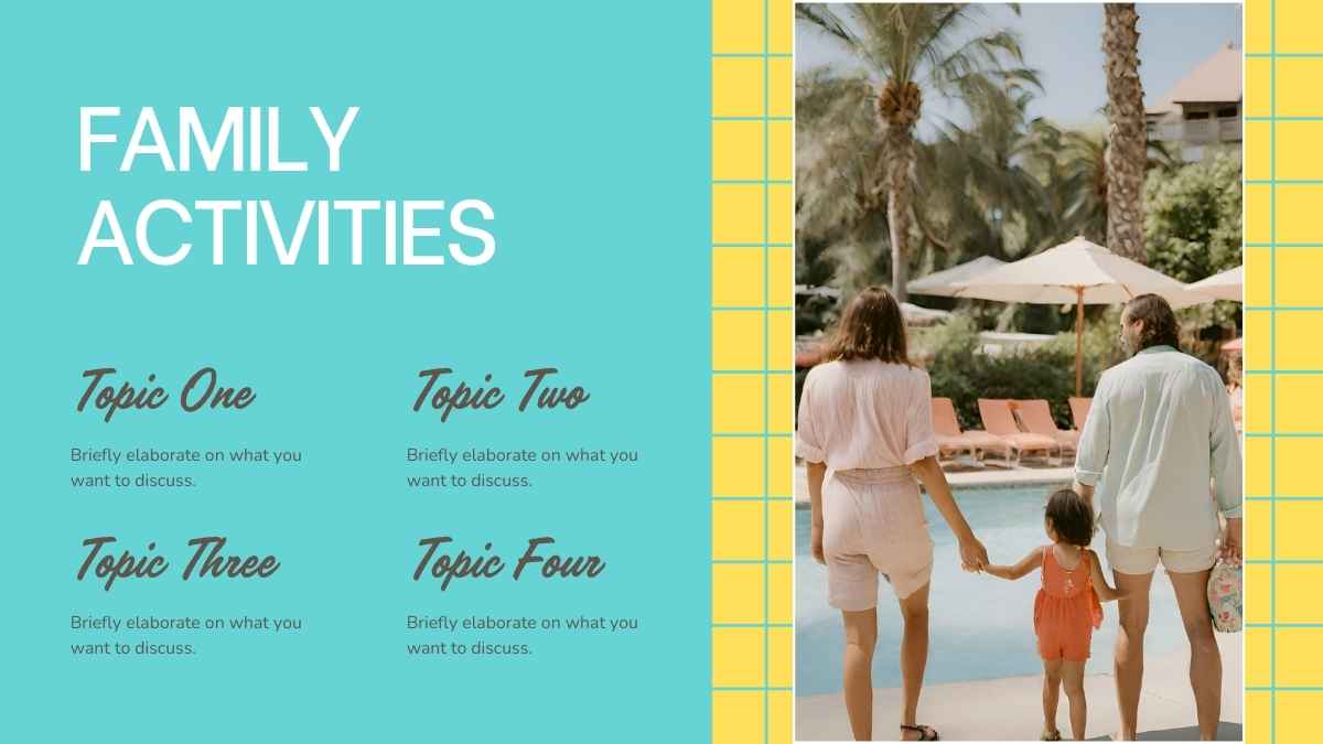 Summer Family-Friendly Resort Business Plan Slides - slide 6