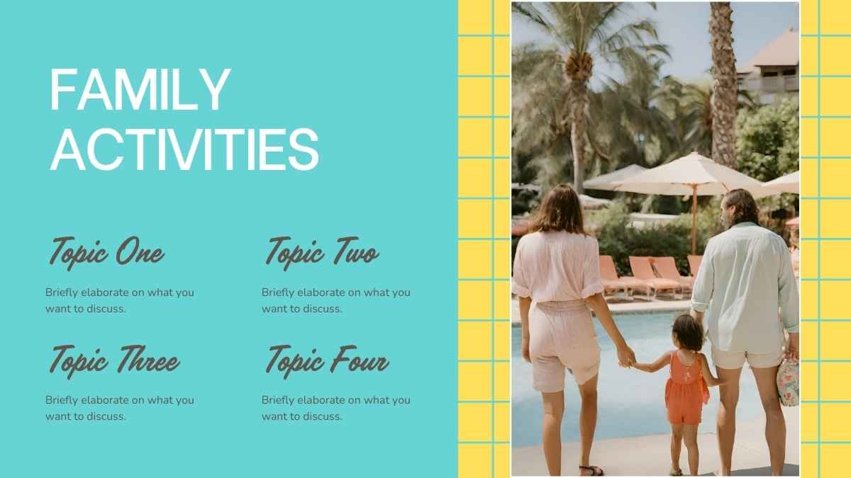 Summer Family-Friendly Resort Business Plan Slides - diapositiva 6