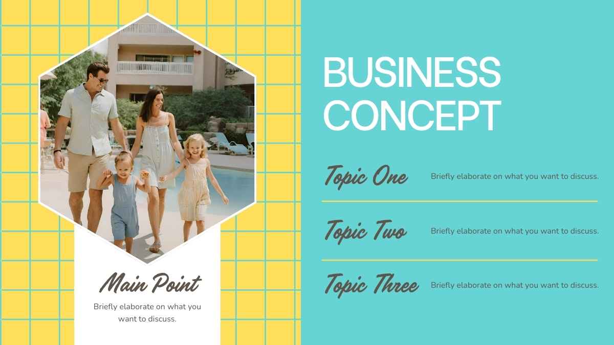 Summer Family-Friendly Resort Business Plan Slides - slide 9