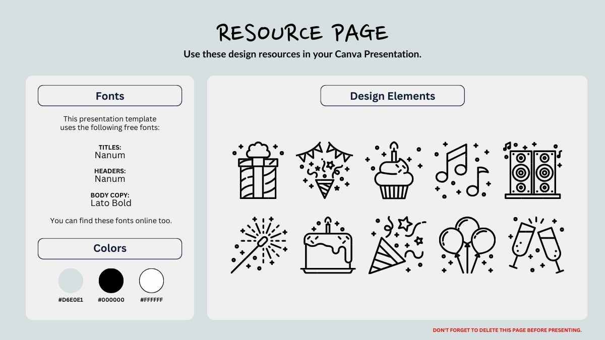 Tayangan Slide Video Penghormatan Doodle untuk Pensiun - slide 15