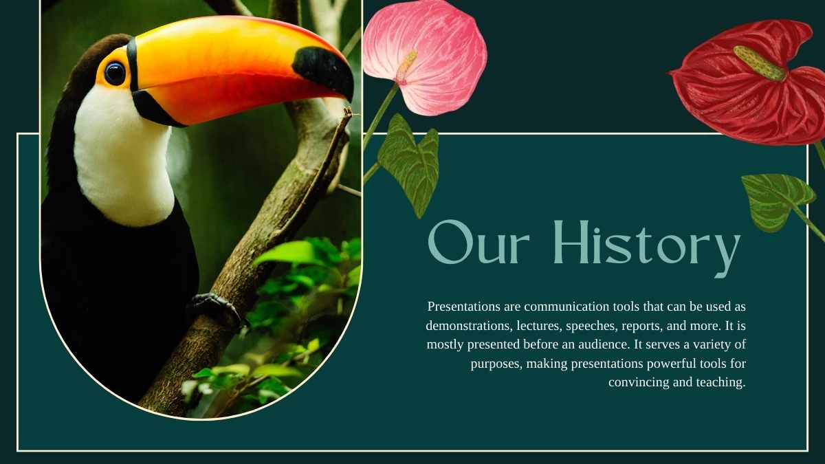 Tropical Amazon Rainforest Newsletter Slides - slide 6