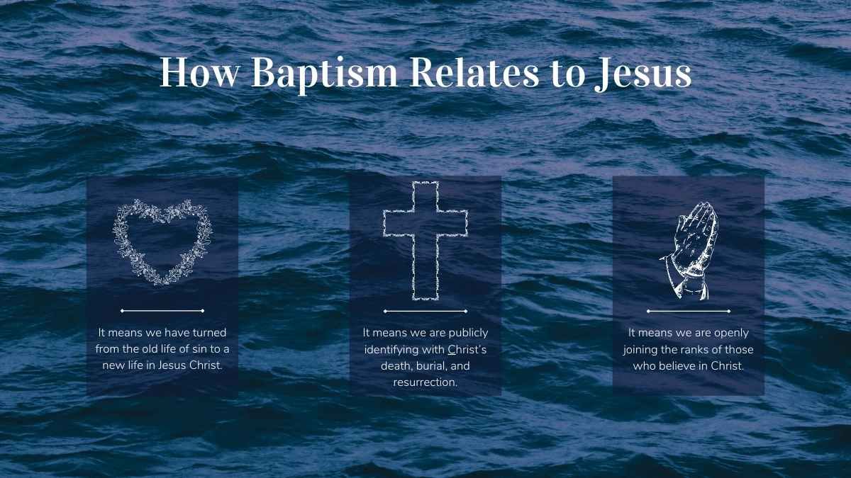 Video Background Water Baptism Slides - diapositiva 11