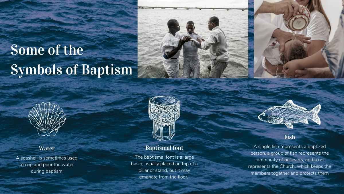 Video Background Water Baptism Slides - diapositiva 13