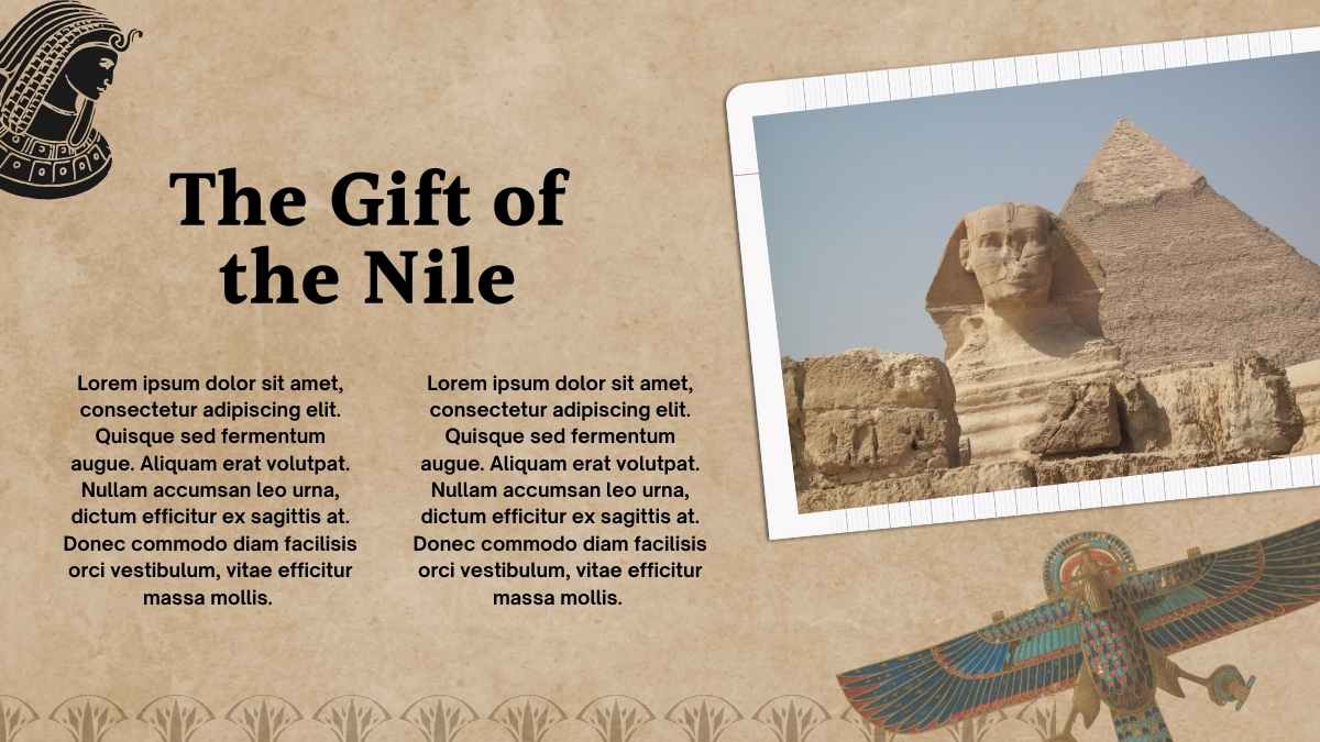 Vintage Ancient Egypt Geography Slides - slide 6