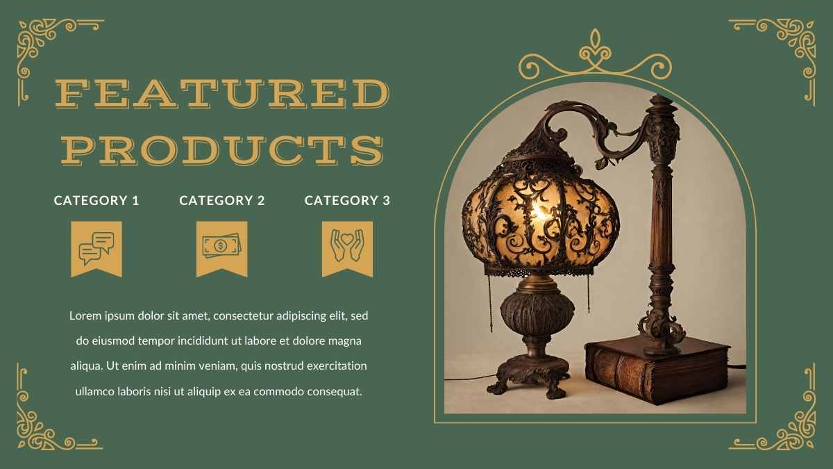 Vintage Antiques Collection Catalog Slides - slide 11