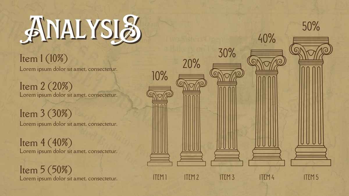 Plantillas Vintage de Estilo Art Nouveau para Pósteres de Investigación - diapositiva 11