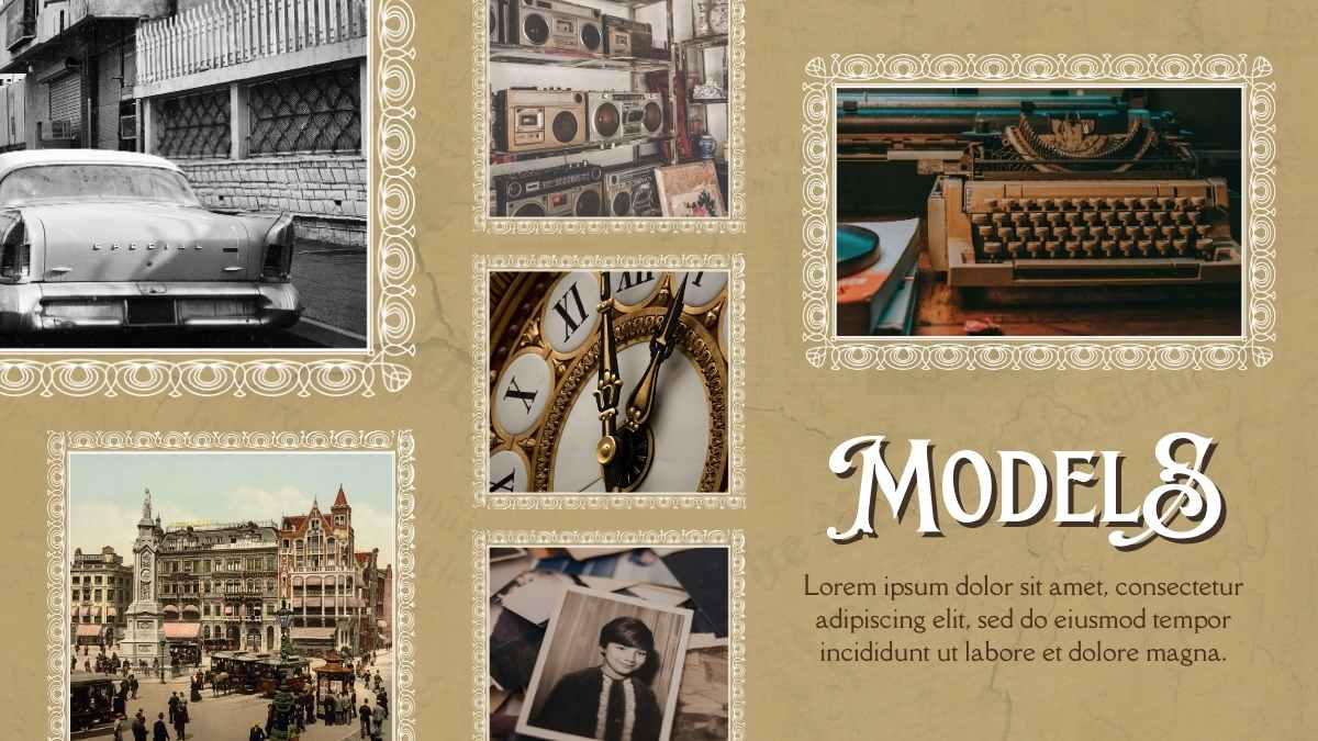 Slides de Pôster de Pesquisa Estilo Art Nouveau Vintage - deslizar 12