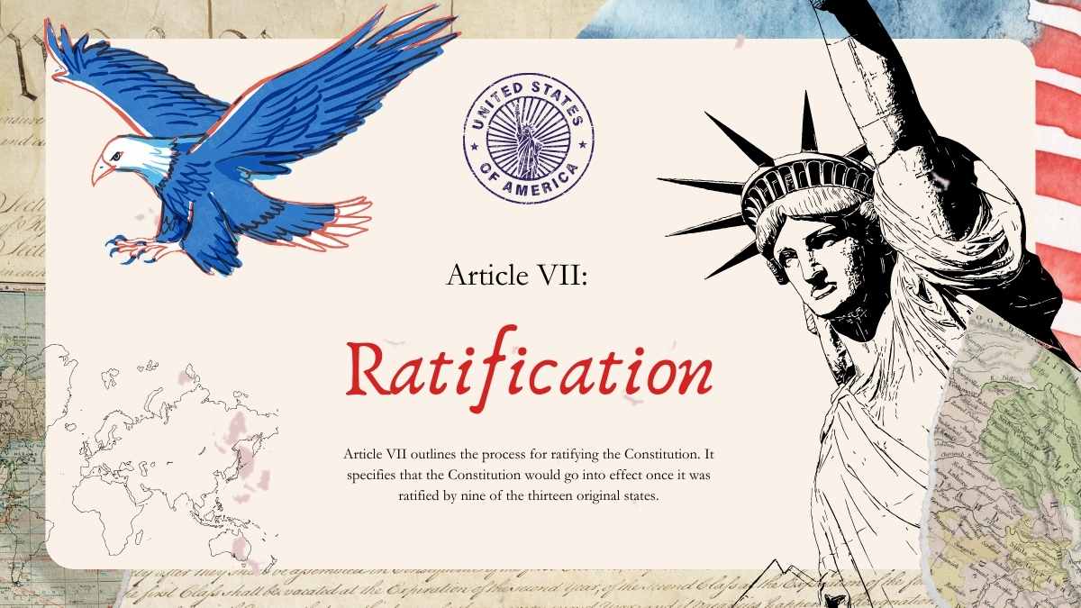 Vintage Constitution Minitheme Slides - slide 14