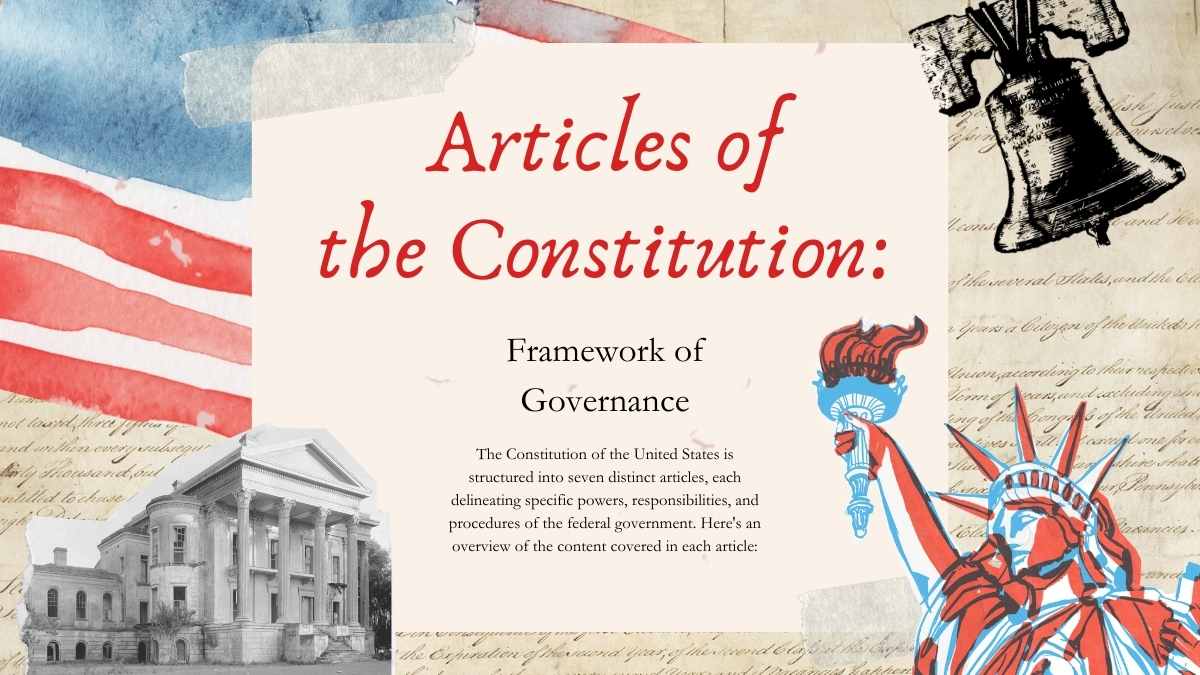 Vintage Constitution Minitheme Slides - slide 7