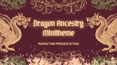 Vintage Dragon Ancestry Minitheme Slides