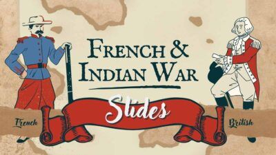 Vintage French And Indian War Slides