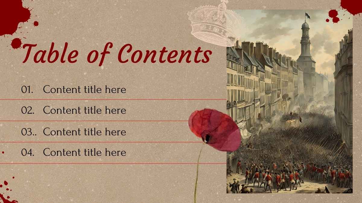 Vintage French Revolution Slides - slide 2