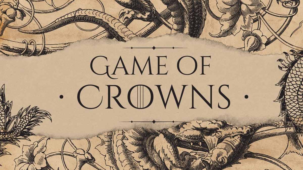 Vintage Game of Crowns Minitheme Slides - slide 1