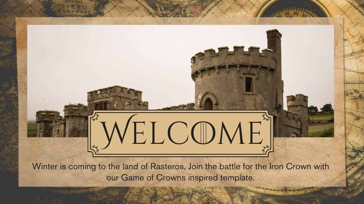 Vintage Game of Crowns Minitheme Slides - slide 5