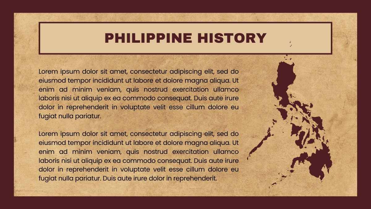 História Vintage das Filipinas Aula - deslizar 4