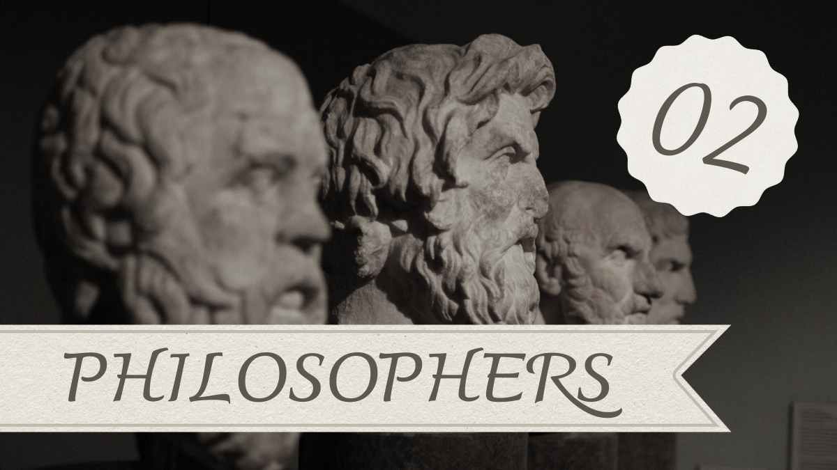 Vintage History’s Most Important Philosophers - diapositiva 10