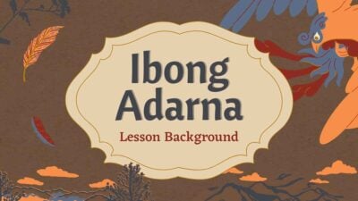 Vintage Ibong Adarna Lesson Background