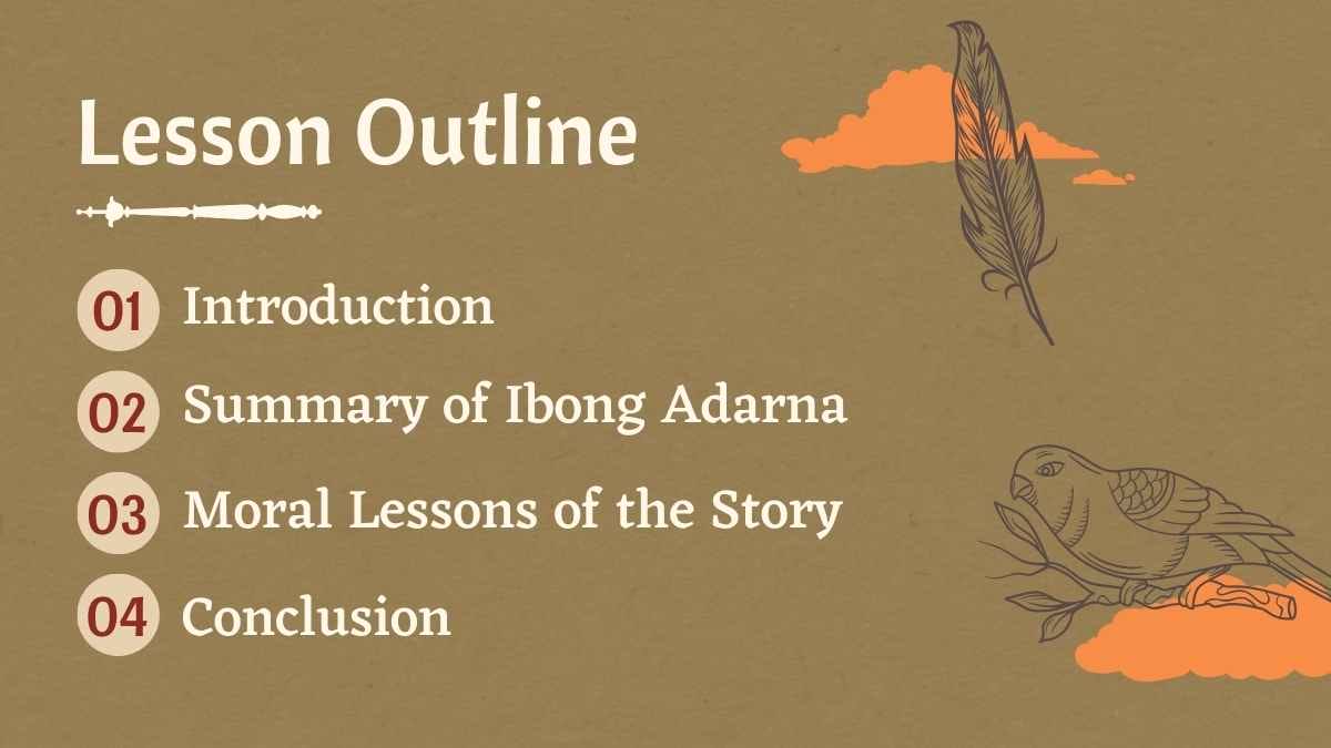 Vintage Ibong Adarna Lesson Background - slide 3