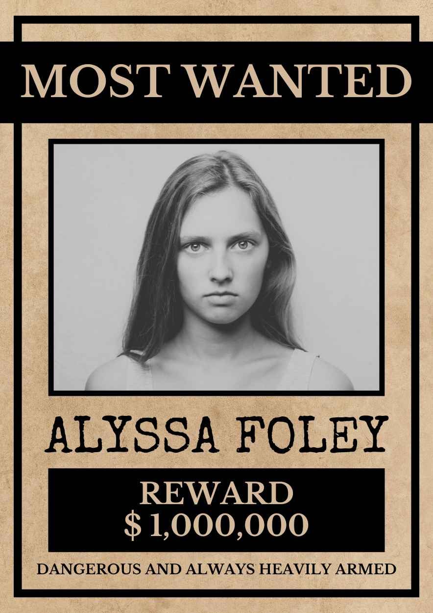 Vintage Most Wanted Poster - diapositiva 2