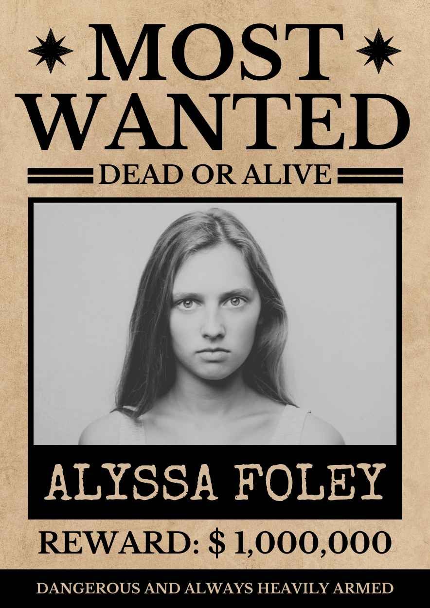 Vintage Most Wanted Poster - slide 1